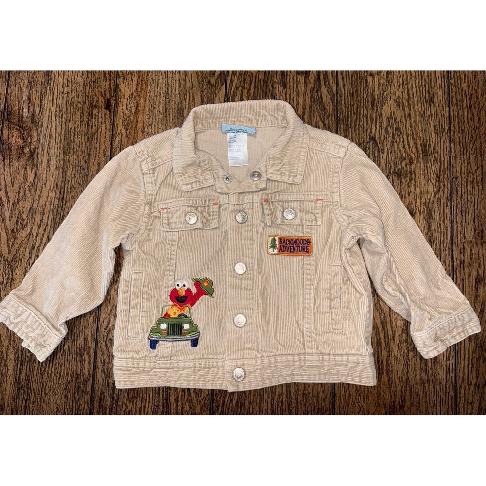Vintage 2005 Sesame Street by Nicole miller Elmo jacket 24 months